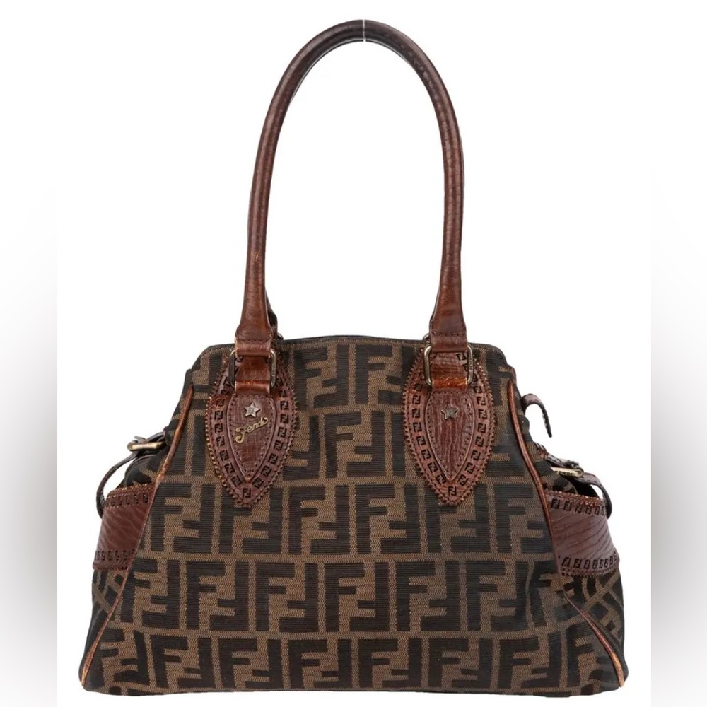 FENDI Zucca FF Du Jour Tote